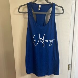 Wifey tank top